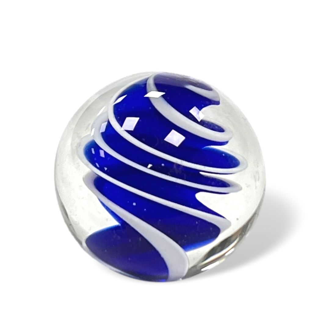 Original Lauschaer UnikatMurmel 2,5 cm Echte Handarbeit! SammlerMurmel aus Lauschaer Glas