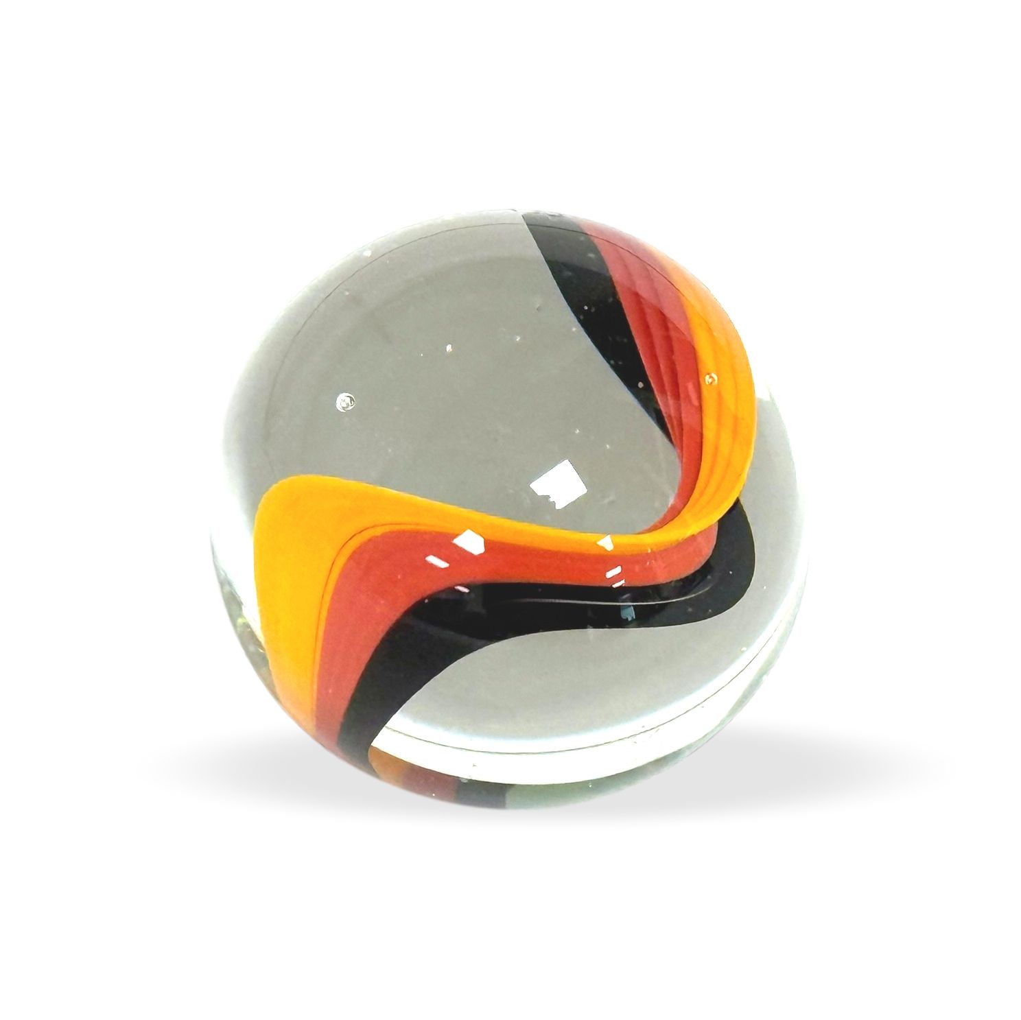 Original Lauschaer UnikatMurmel 2,5 cm Echte Handarbeit! SammlerMurmel aus Lauschaer Glas