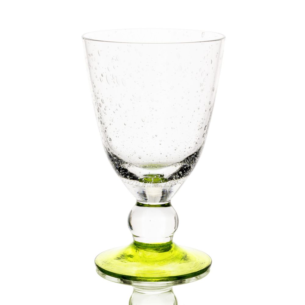 Serie Martha Color - ALDA - Weinglas Limone Fuß Limone  - 2 Gläser im Set Serie Martha Color - ALDA - Weinglas Limone Fuß Limone  - 2 Gläser im Set