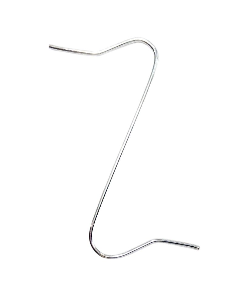 Schnellaufhänger Silberfarben für Weihnachtsbaumkugeln 50 Stück/Packung, Maße 35mm x 0,8mm Schnellaufhänger Silberfarben für Weihnachtsbaumkugeln 50 Stück/Packung, Maße 35mm x 0,8mm