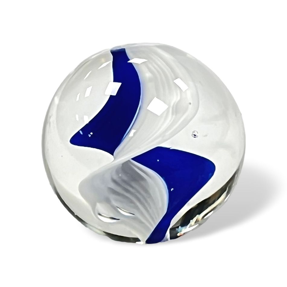 Original Lauschaer UnikatMurmel 2,5 cm Echte Handarbeit! SammlerMurmel aus Lauschaer Glas