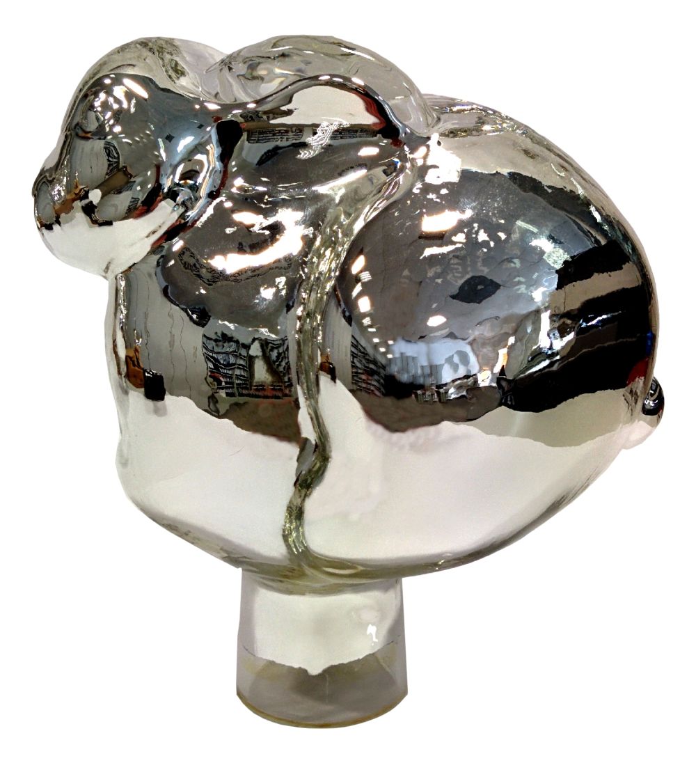 Rosenkugel Hase ca. 14 cm silber verspiegelt Rosenkugel Klassik die märchenhafte Gartenidee Rosenkugel Hase ca. 14 cm silber verspiegelt Rosenkugel Klassik die märchenhafte Gartenidee