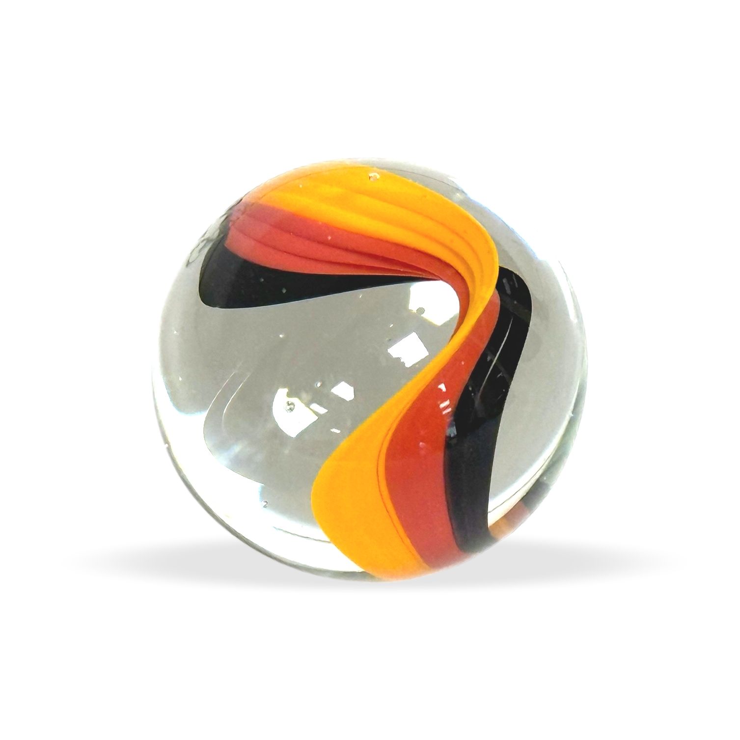 Original Lauschaer UnikatMurmel 2,5 cm Echte Handarbeit! SammlerMurmel aus Lauschaer Glas