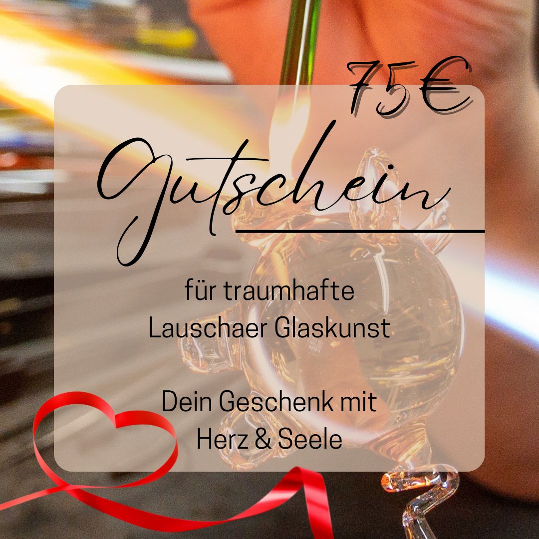 Gutschein Webshop & Laden über 75 EUR Das perfekte Geschenk, um Wünsche zu erfüllen...