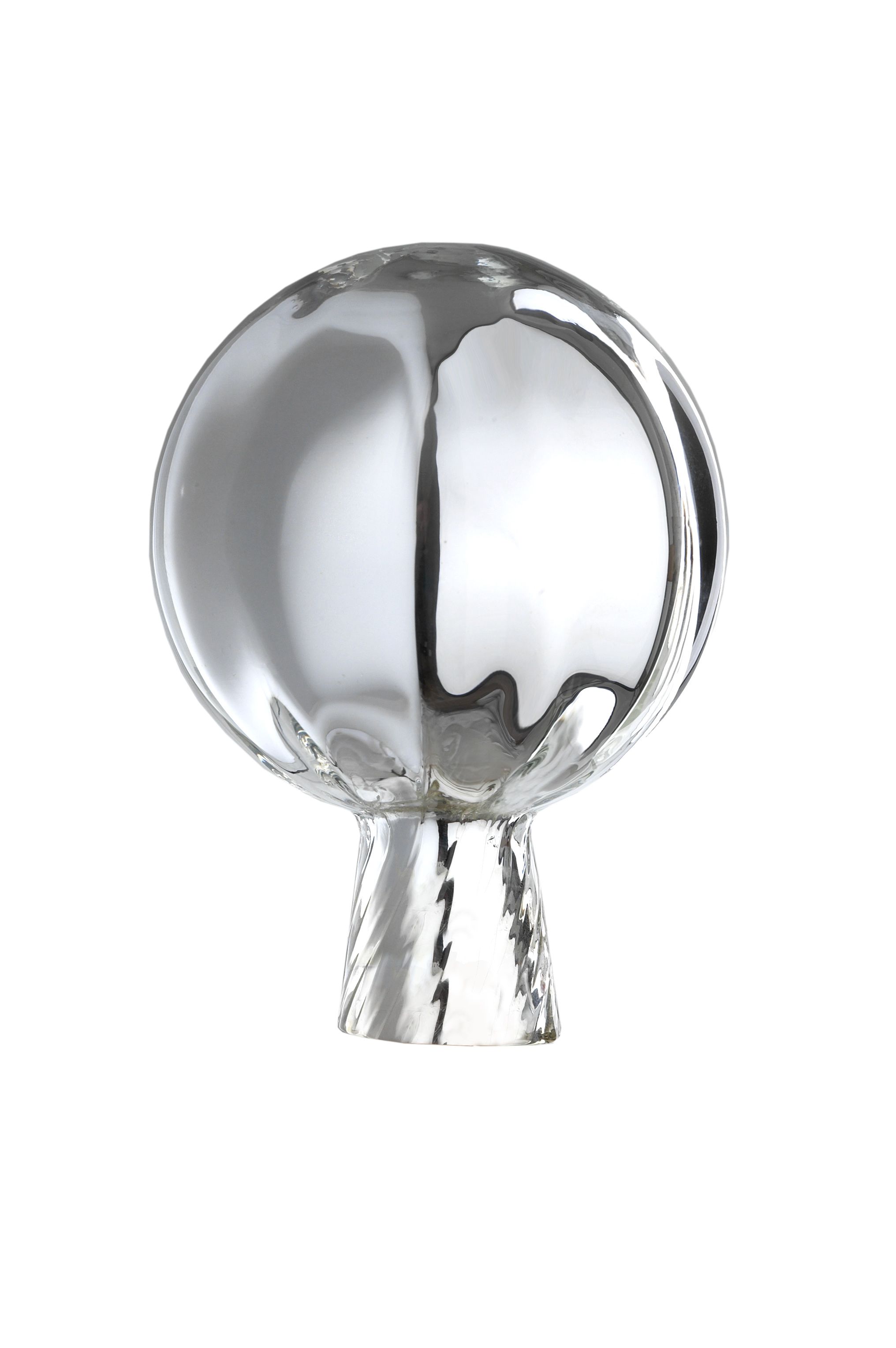 Rosenkugel 12 cm silber verspiegelt Rosenkugel Klassik Rosenkugel 12 cm silber verspiegelt Rosenkugel Klassik