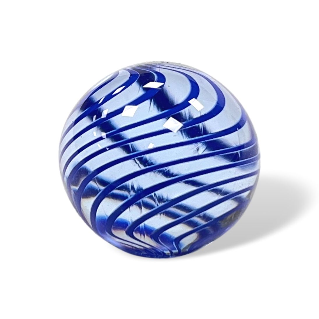 Original Lauschaer UnikatMurmel 2,5 cm Echte Handarbeit! SammlerMurmel aus Lauschaer Glas