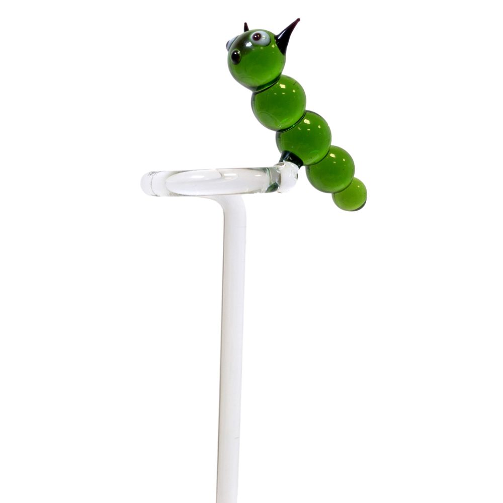 Blumenstab mit Motiv Paul, der Wurm Blumenstab mit Motiv Paul, der Wurm
