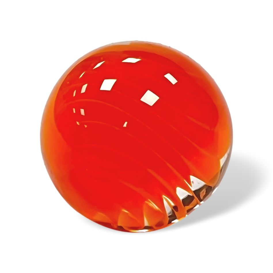 Original Lauschaer UnikatMurmel 2,5 cm Echte Handarbeit! SammlerMurmel aus Lauschaer Glas