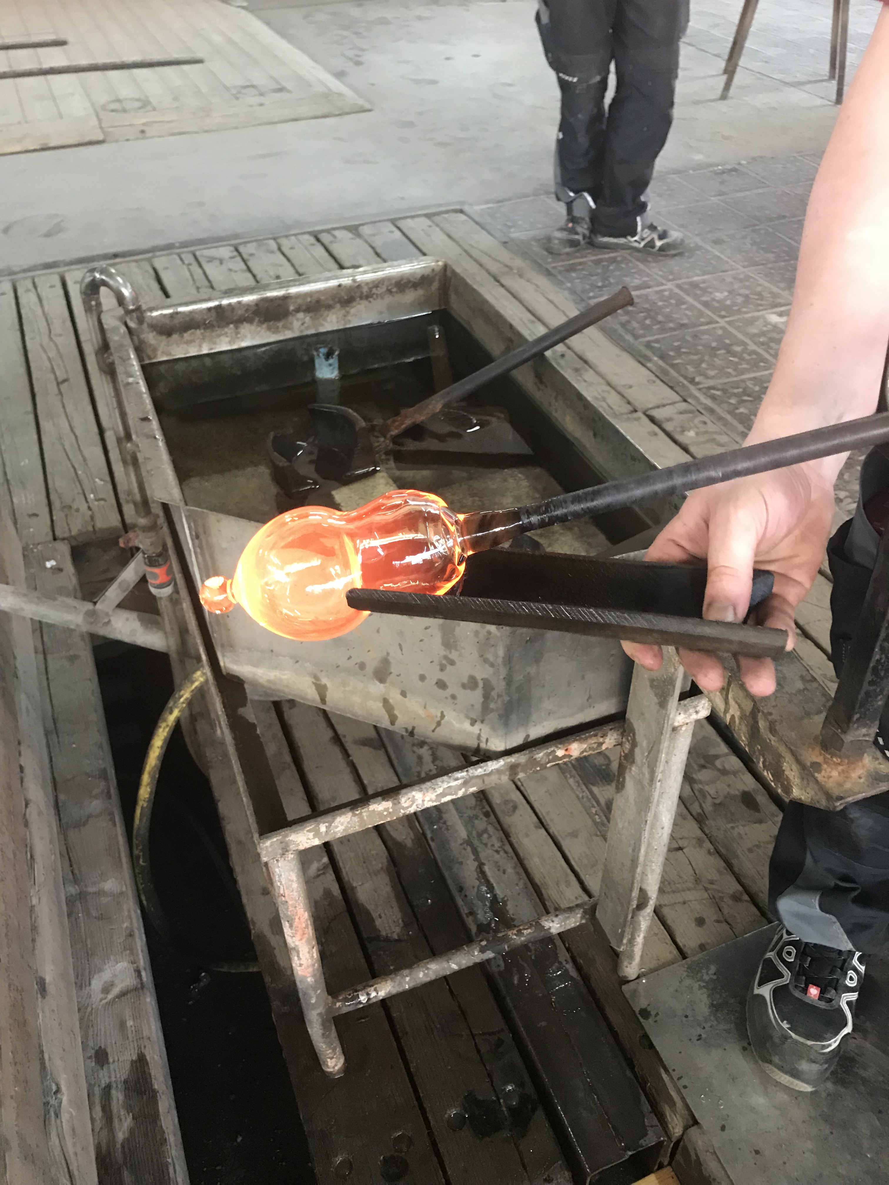 Einblick in die traditionelle Glasverarbeitung