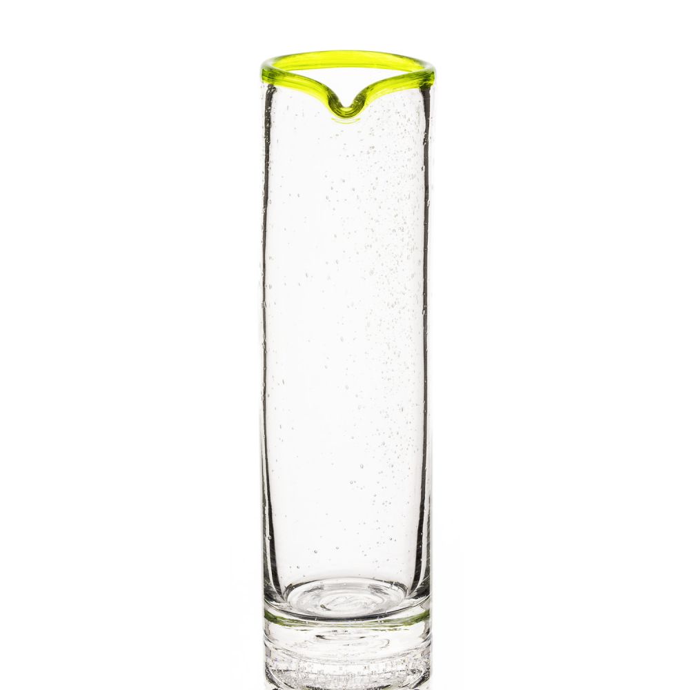 Serie Martha Color - ALINA Karaffe  m. buntem Rand Limone Serie Martha Color - ALINA Karaffe  m. buntem Rand Limone