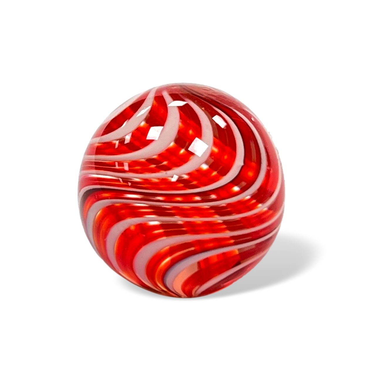 Original Lauschaer UnikatMurmel 2,5 cm Echte Handarbeit! SammlerMurmel aus Lauschaer Glas