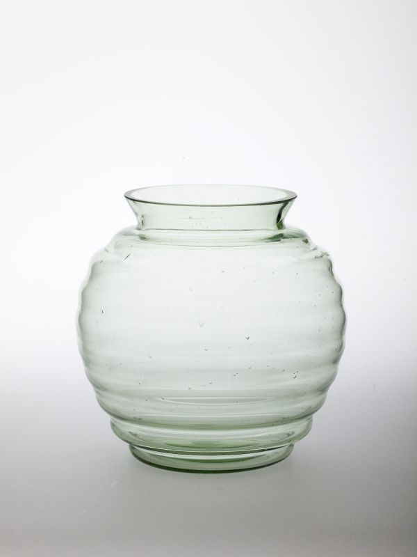Original Thüringer Waldglas,Vase FELICITAS Art Deco Bauhaus Design nach Richard Lauke, 1939 Original Thüringer Waldglas,Vase FELICITAS Art Deco Bauhaus Design nach Richard Lauke, 1939