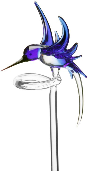 Orchideenstab Kolibri blau