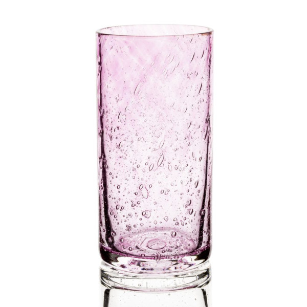 Serie Martha Color - ALICIA - Longdrinkglas Pink 2 Gläser im Set