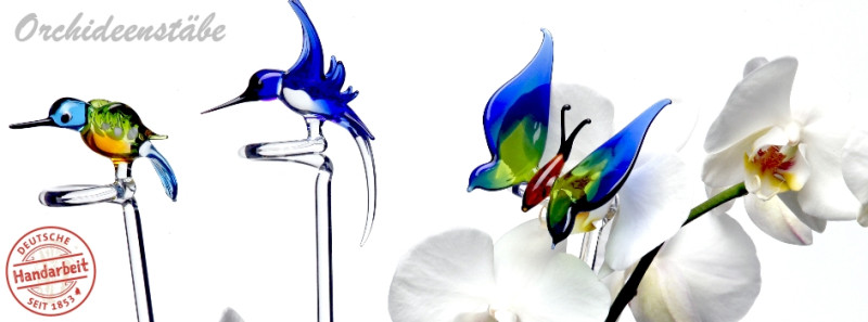 Halt und Schönheit für die tollste Blume - Orchideenstäbe