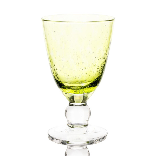 Serie Martha Color - ALDA - Weinglas Limone Kelch Limone  - 2 Gläser im Set