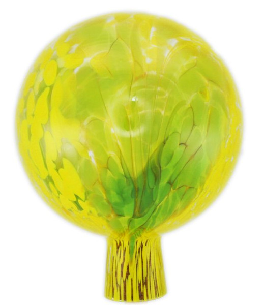 Gartenkugel 15 cm Kanariengelb-sattgrün unverspiegelt